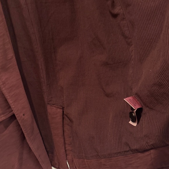 Men's Burgundy Blazer - Picture 4 of 8